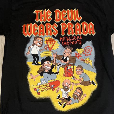 devil wears prada tshirt|tdwp tour.